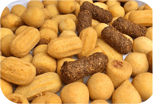 imagem de salgados